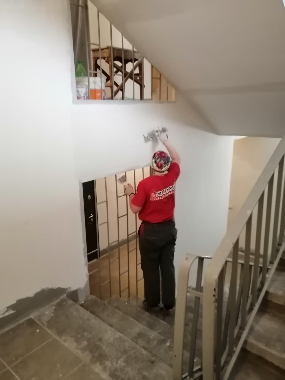 Малярные работы в подъездах