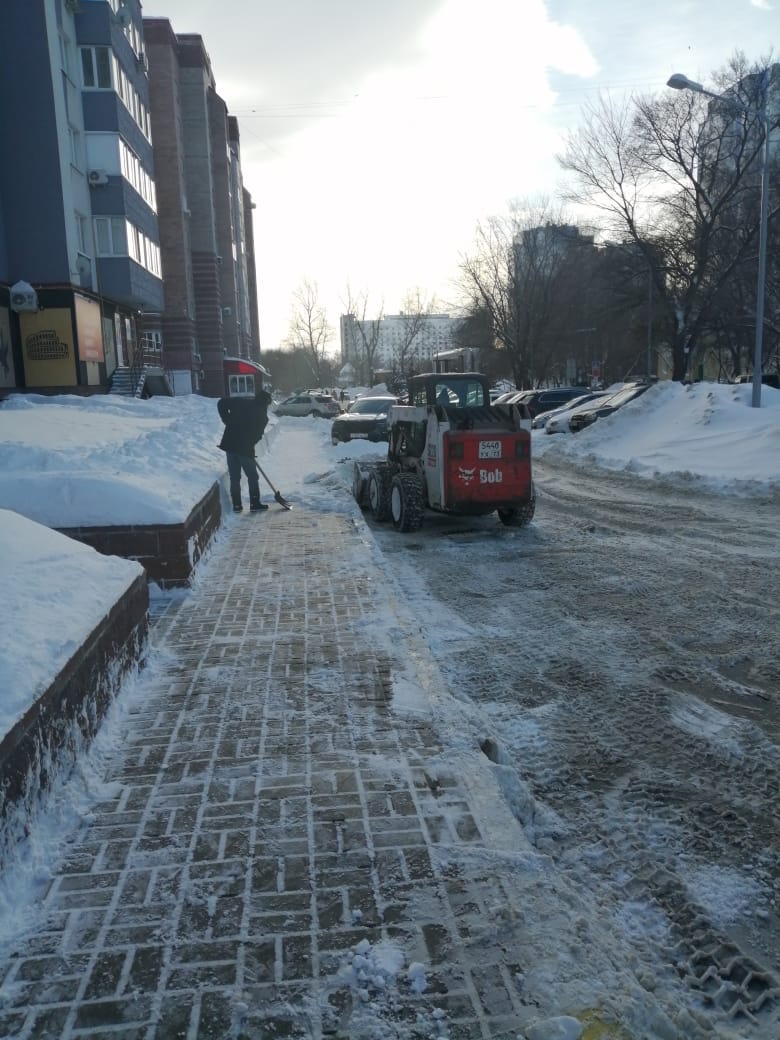 Уборка и вывоз снега