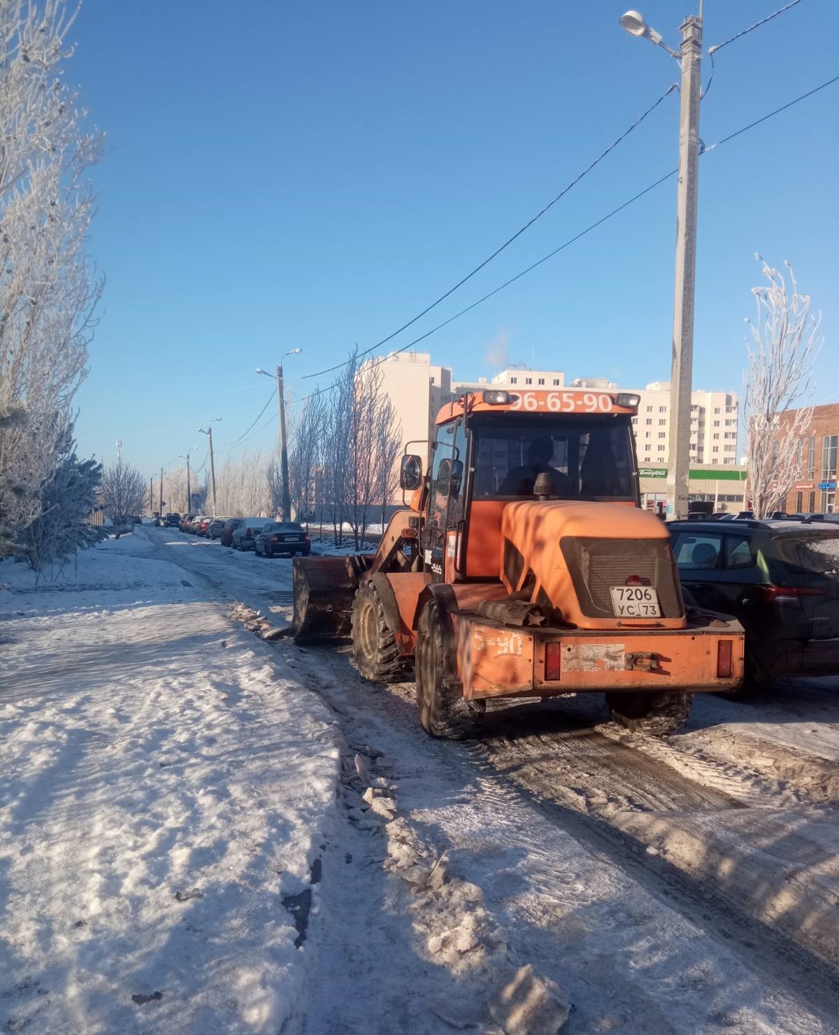 Дополнительная очистка дорог от колеи