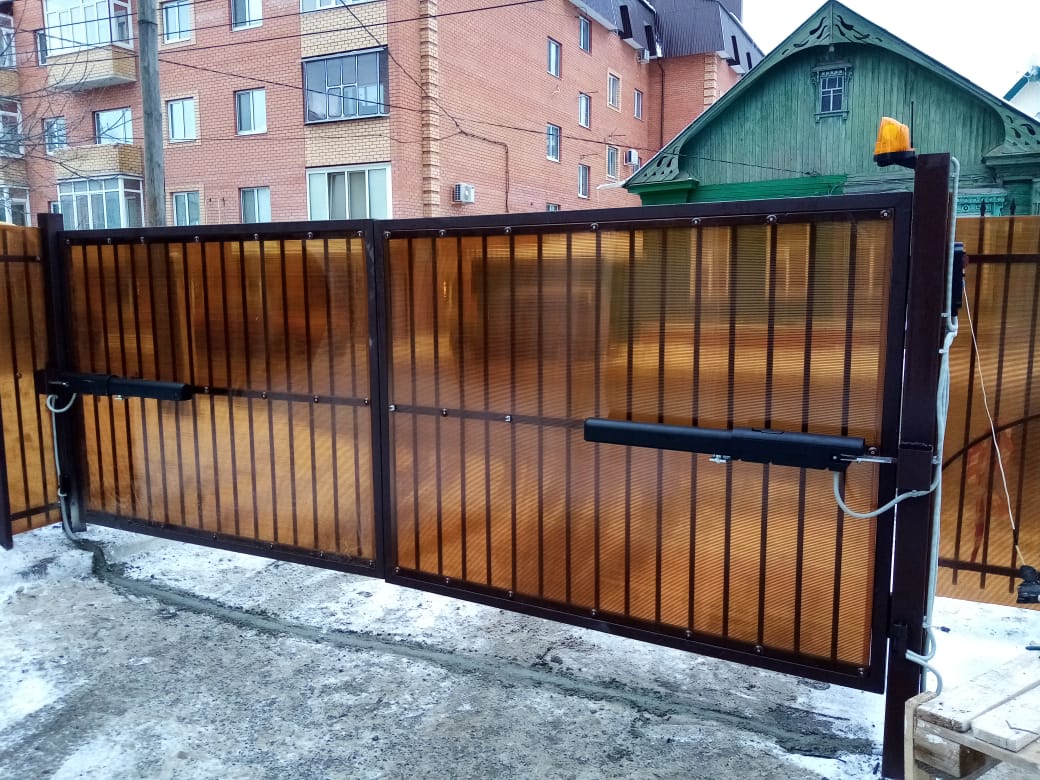 Установка ограждения