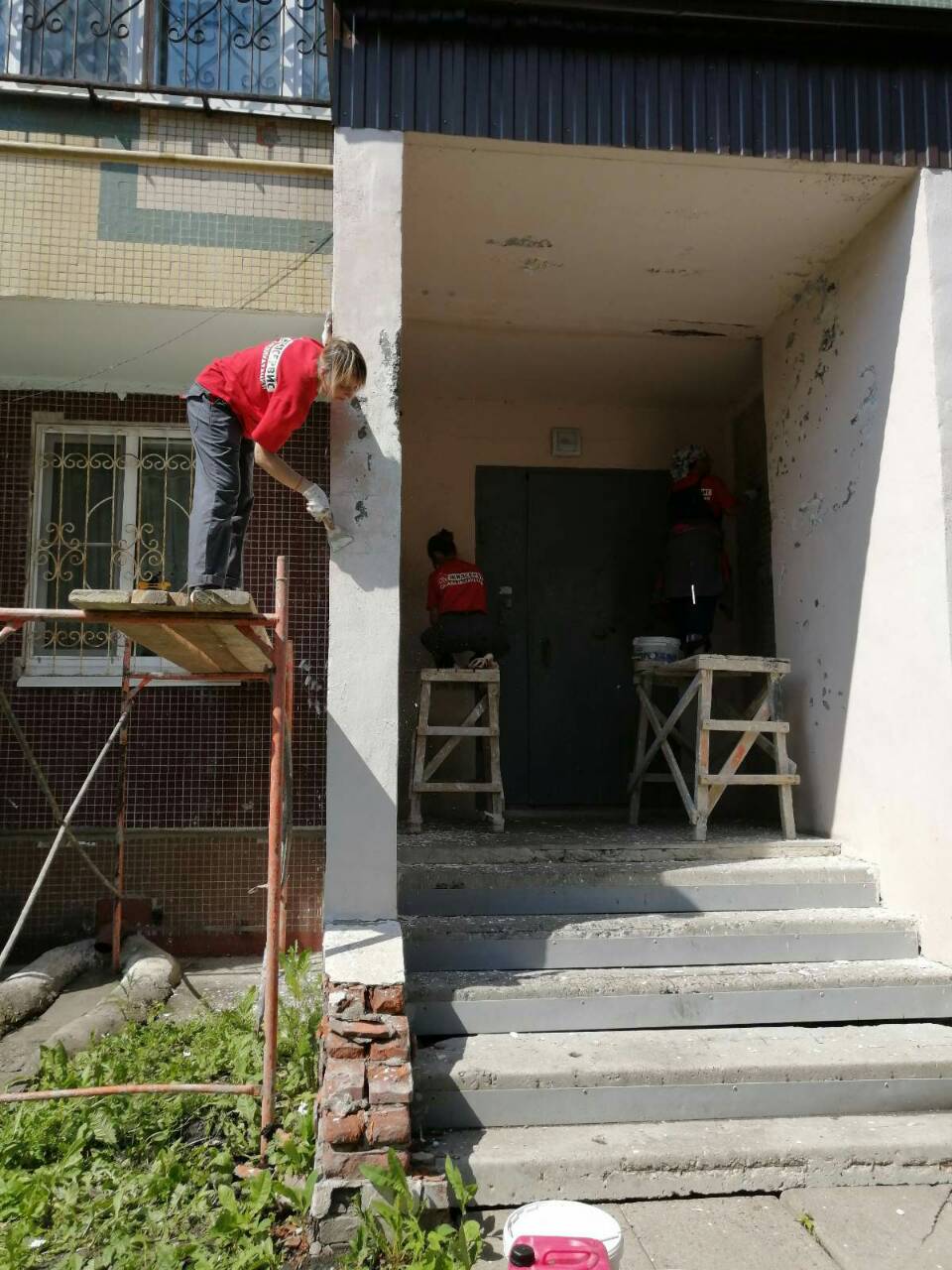 Ремонт входных групп