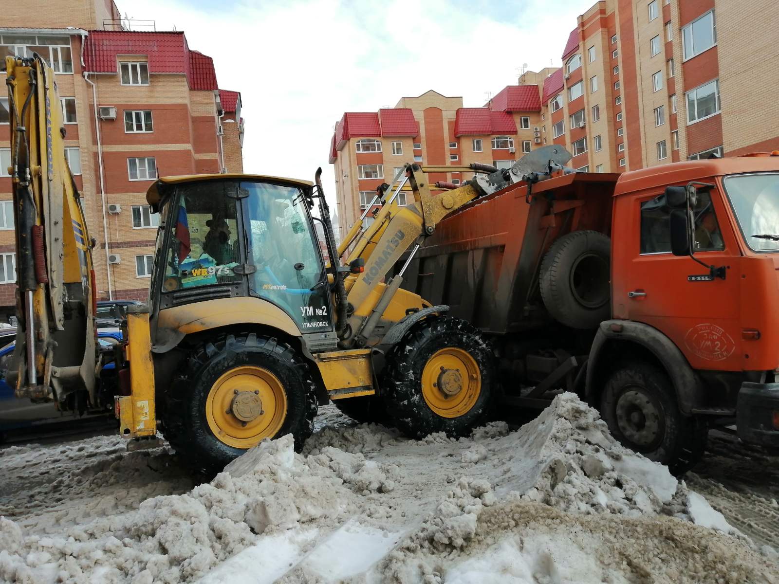 Уборка придомовых территорий