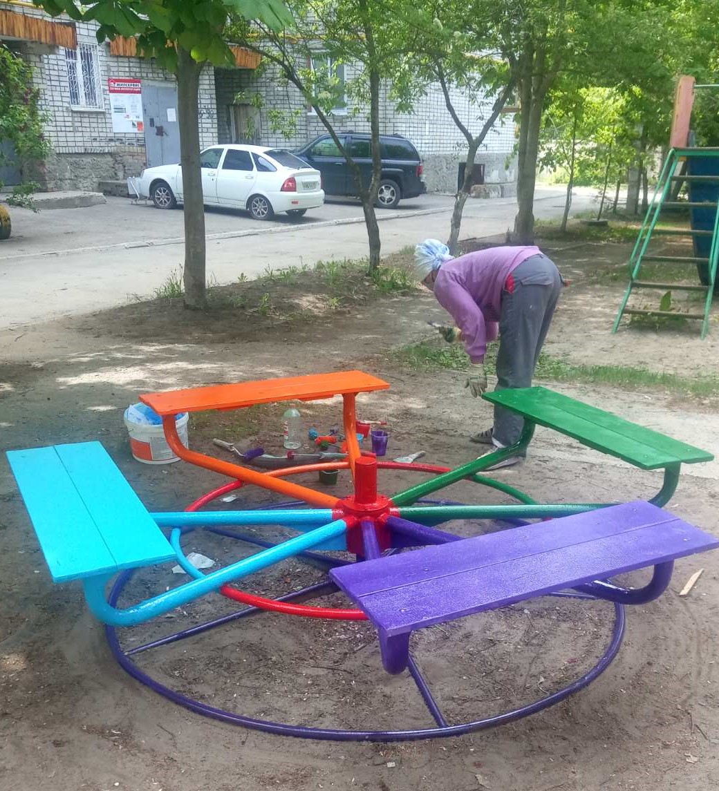 Ремонт детского игрового оборудования