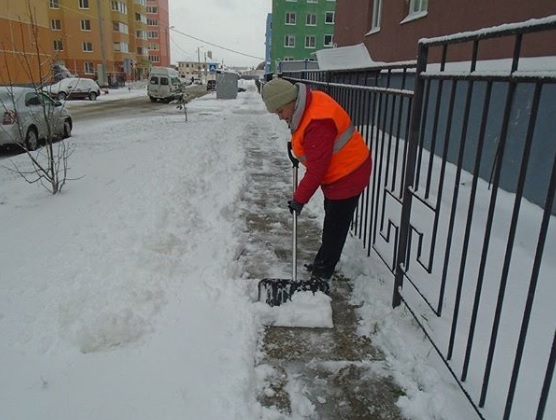 Снегопад в октябре