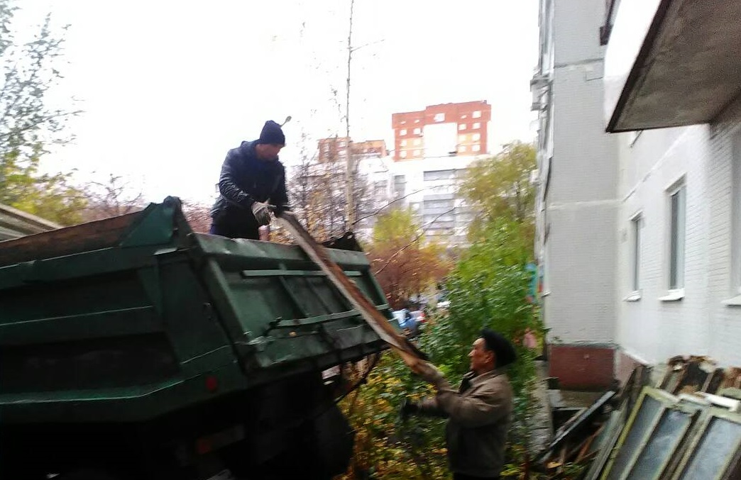 Вывоз крупногабаритного мусора