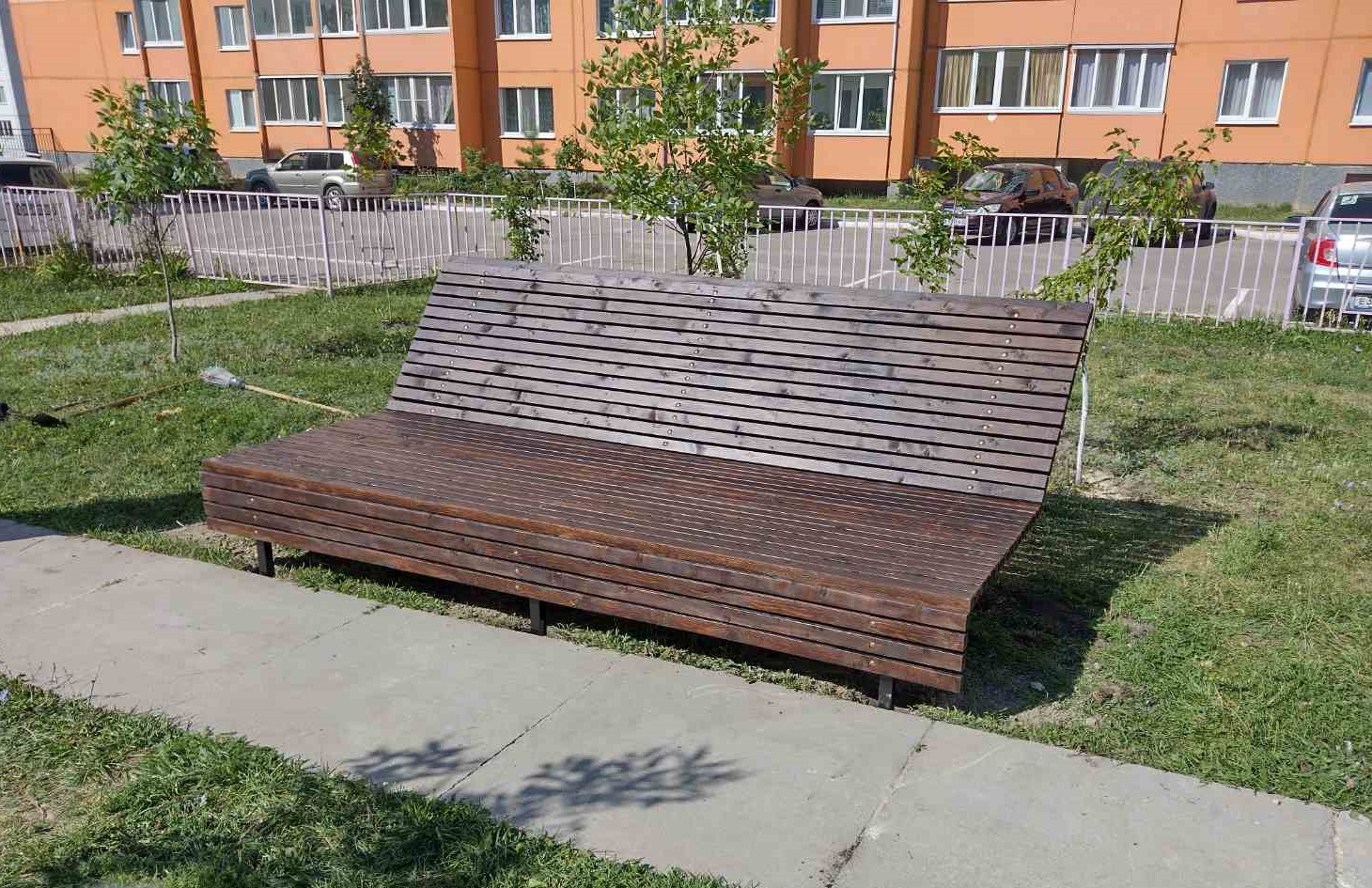 Отдых на открытом воздухе прямо во дворе