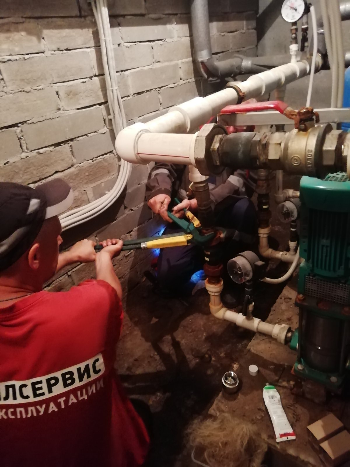 Замена обратных клапанов