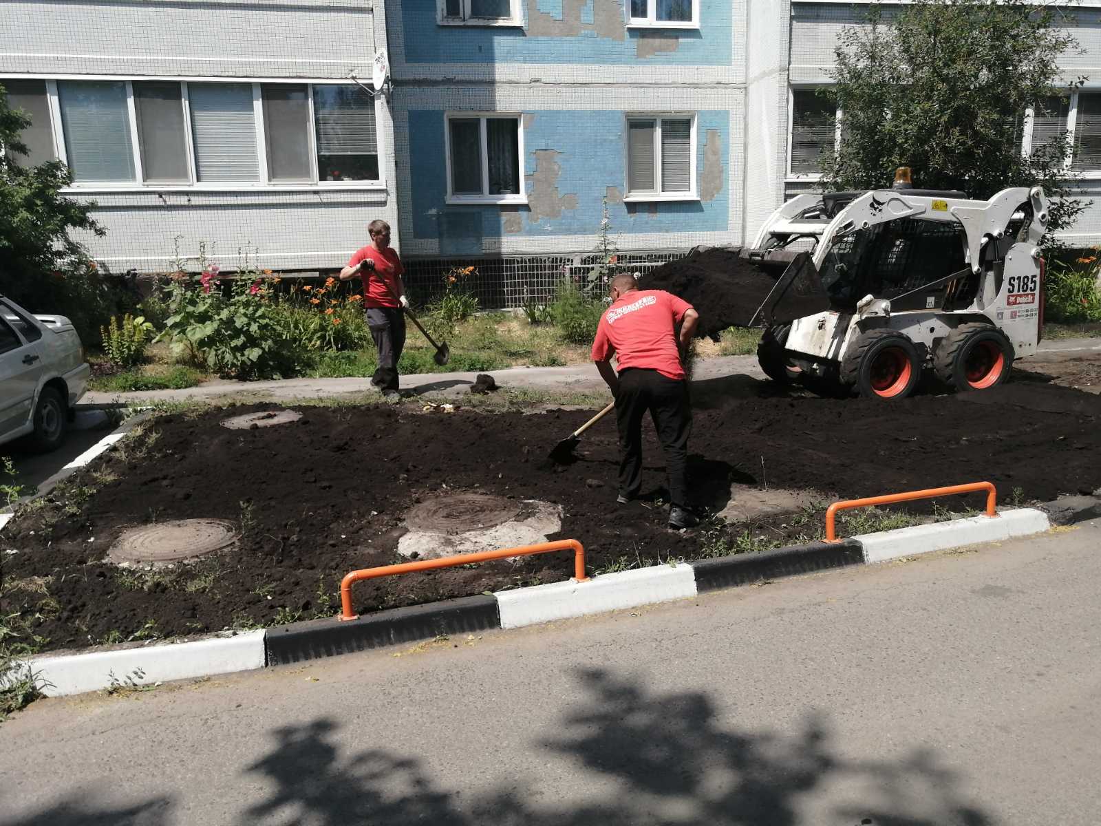 Благоустройство придомовой территории
