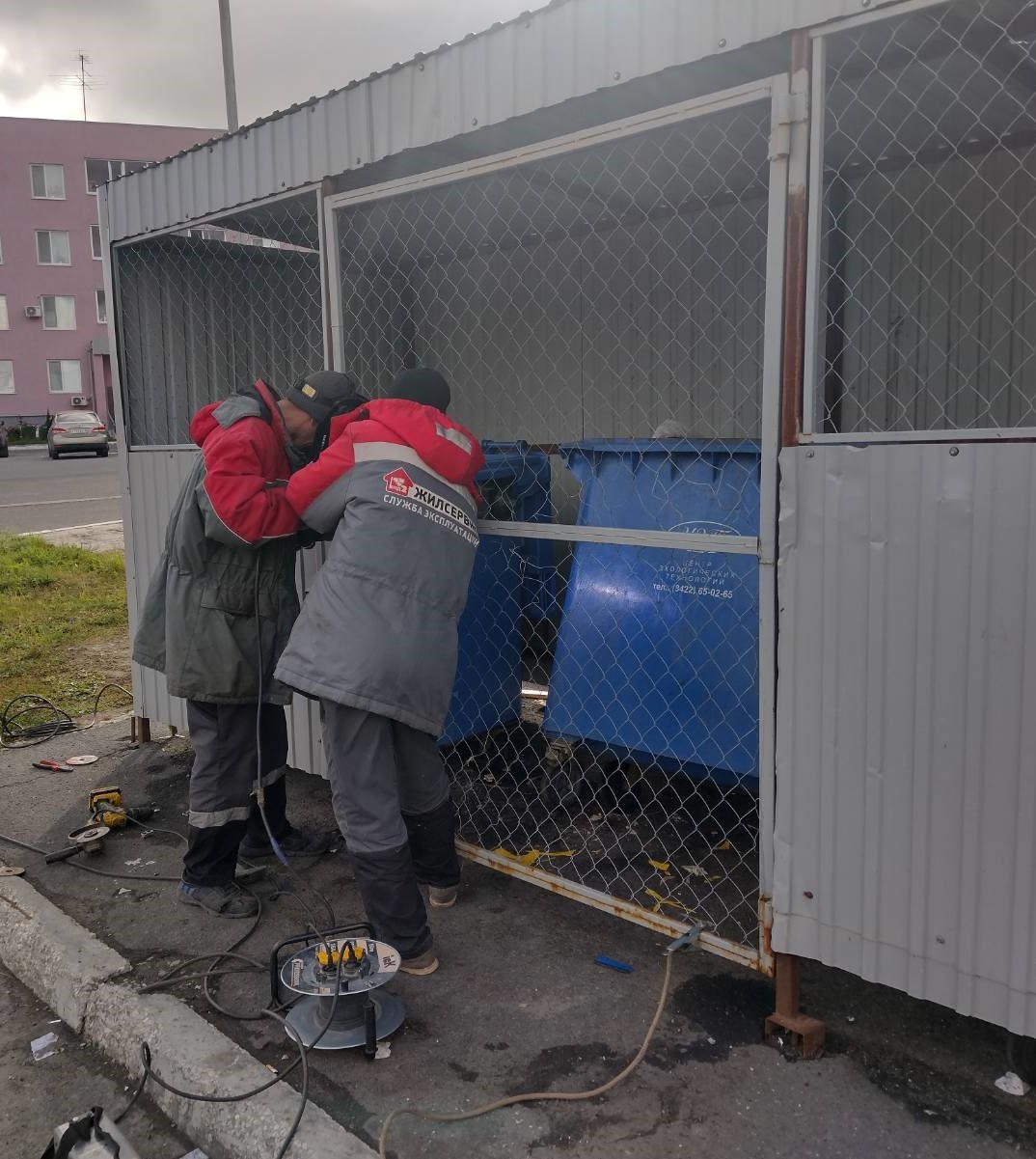 Ремонт контейнерной площадки