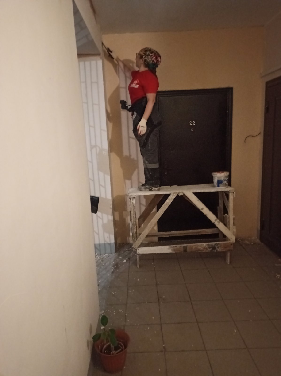 Ремонтные работы в подъездах