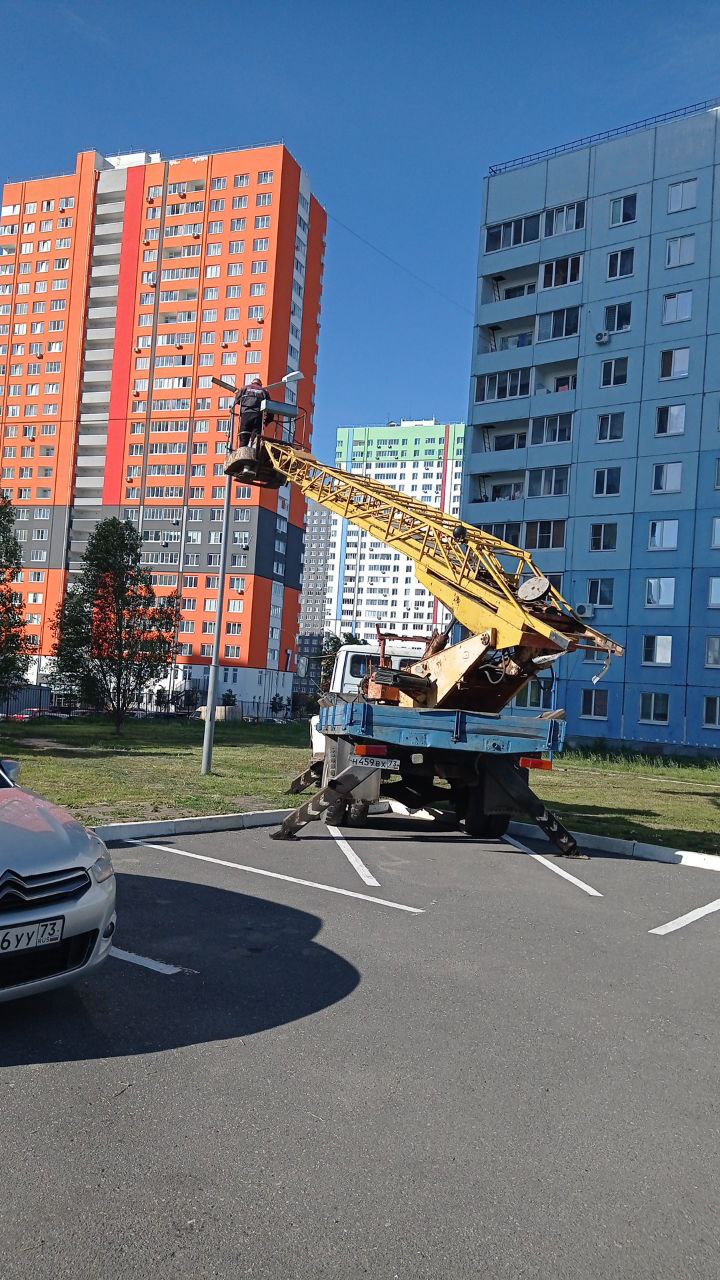Установка дополнительных светильников