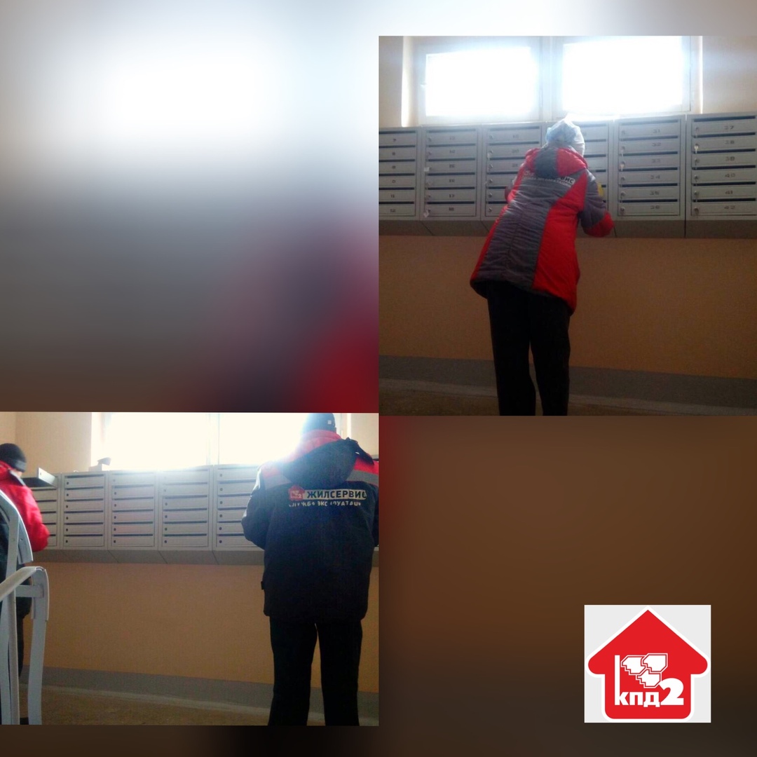 Установка замков на почтовые ящики по ул.Радищева 130/2