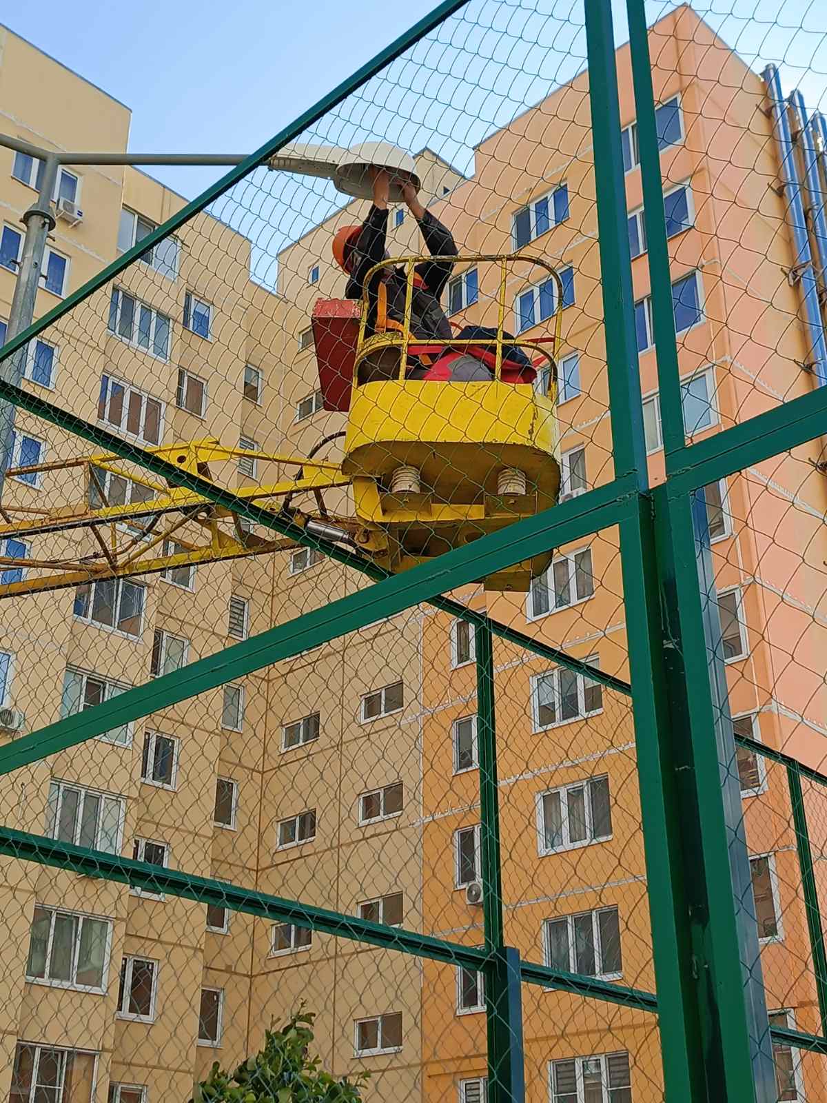 Замена ламп уличного освещения