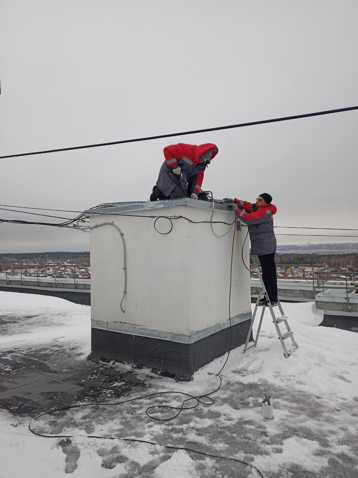 Защитные сетки на вентиляционных шахтах