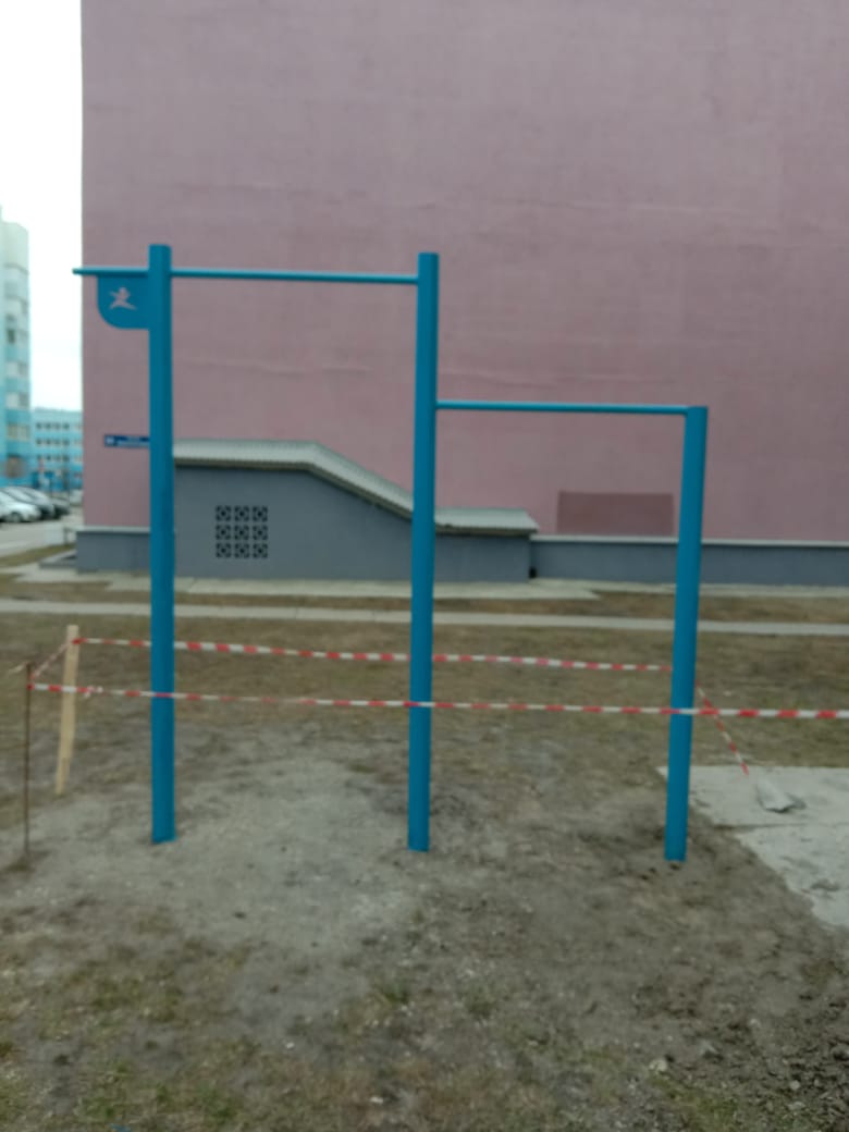 Новое детское спортивное оборудование