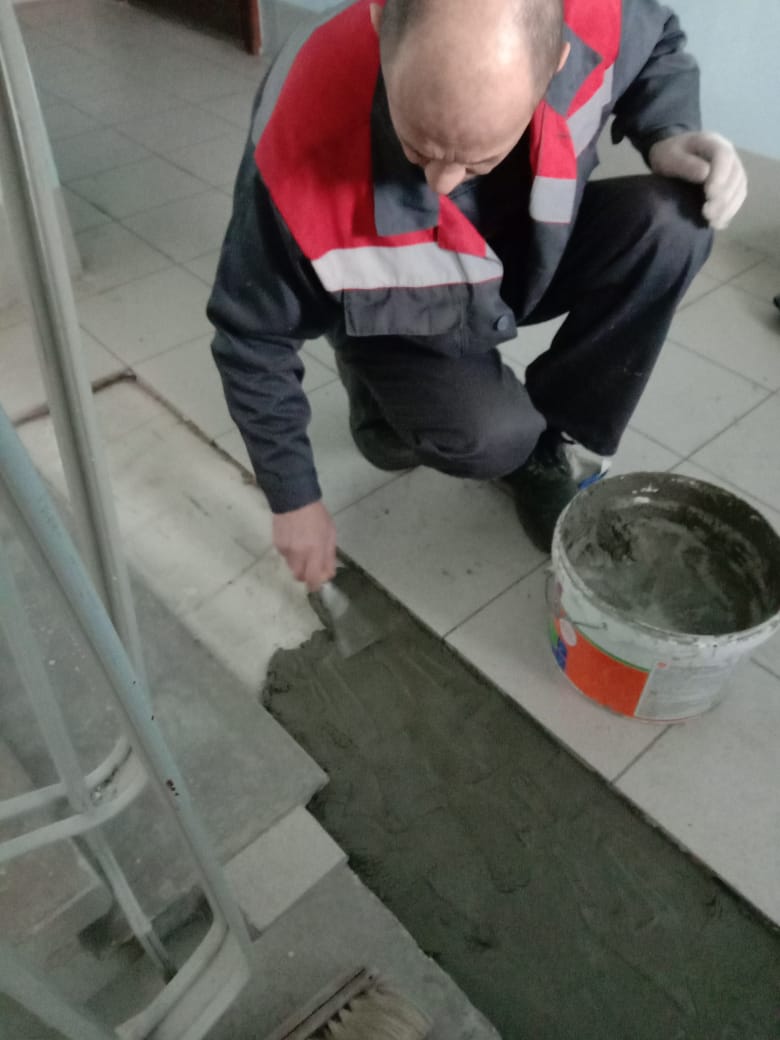 Ремонт напольного покрытия