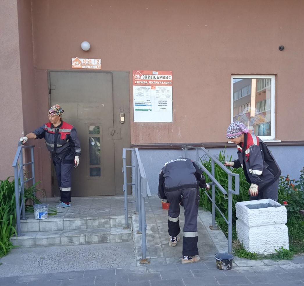 Двор многоквартирного дома