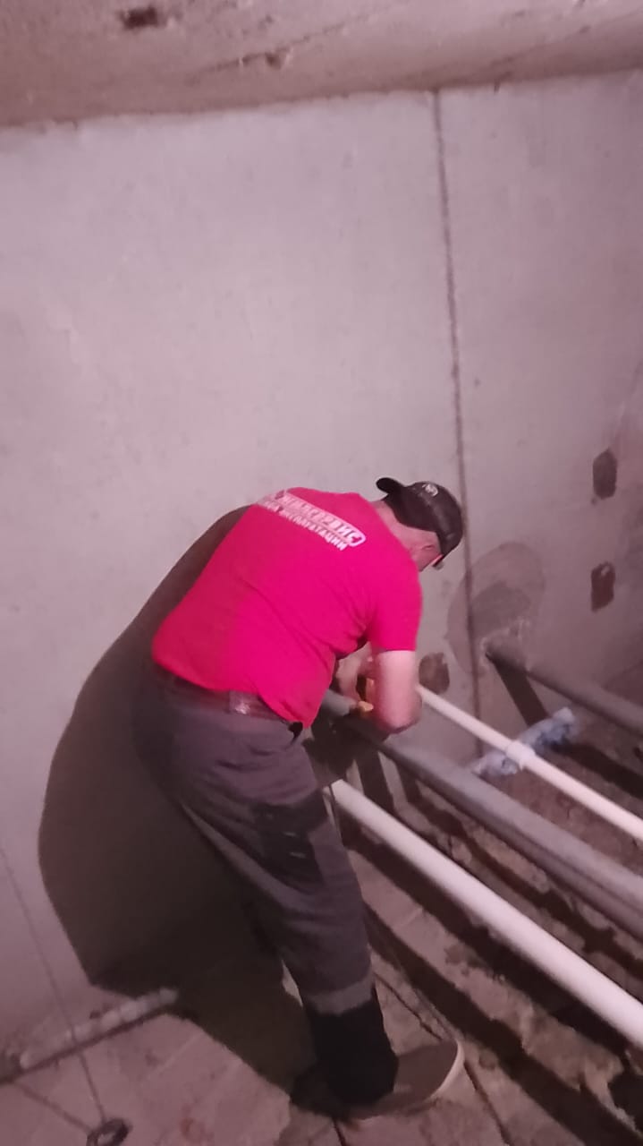 Замена розлива ГВС