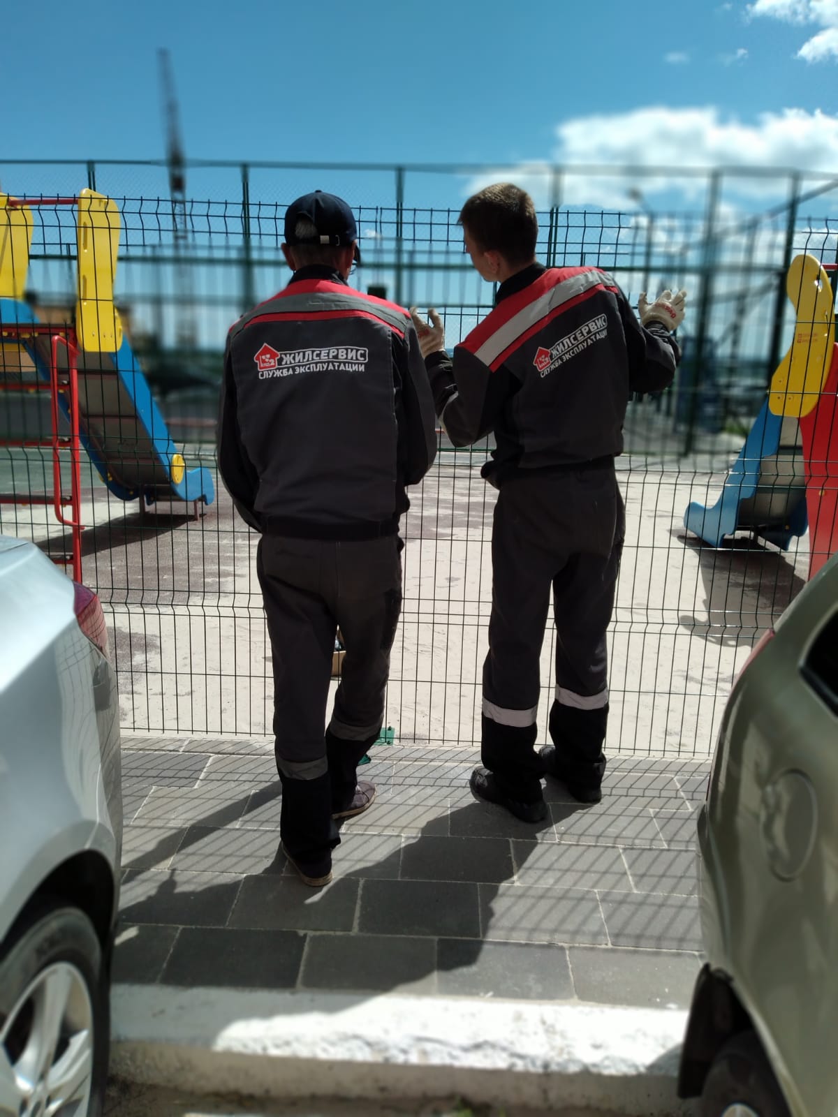 Ограждение детской площадки