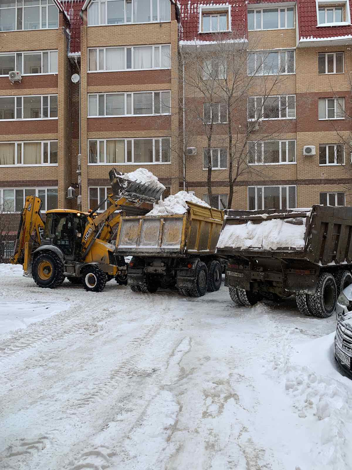 Уборка и вывоз снега