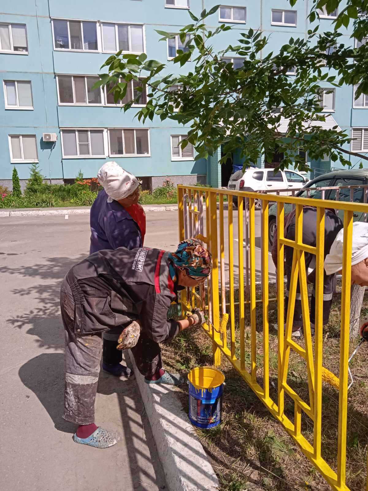 Обновление окрасочного слоя МАФ
