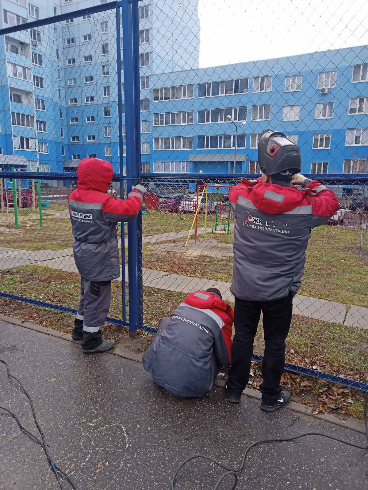 Ремонт ограждения