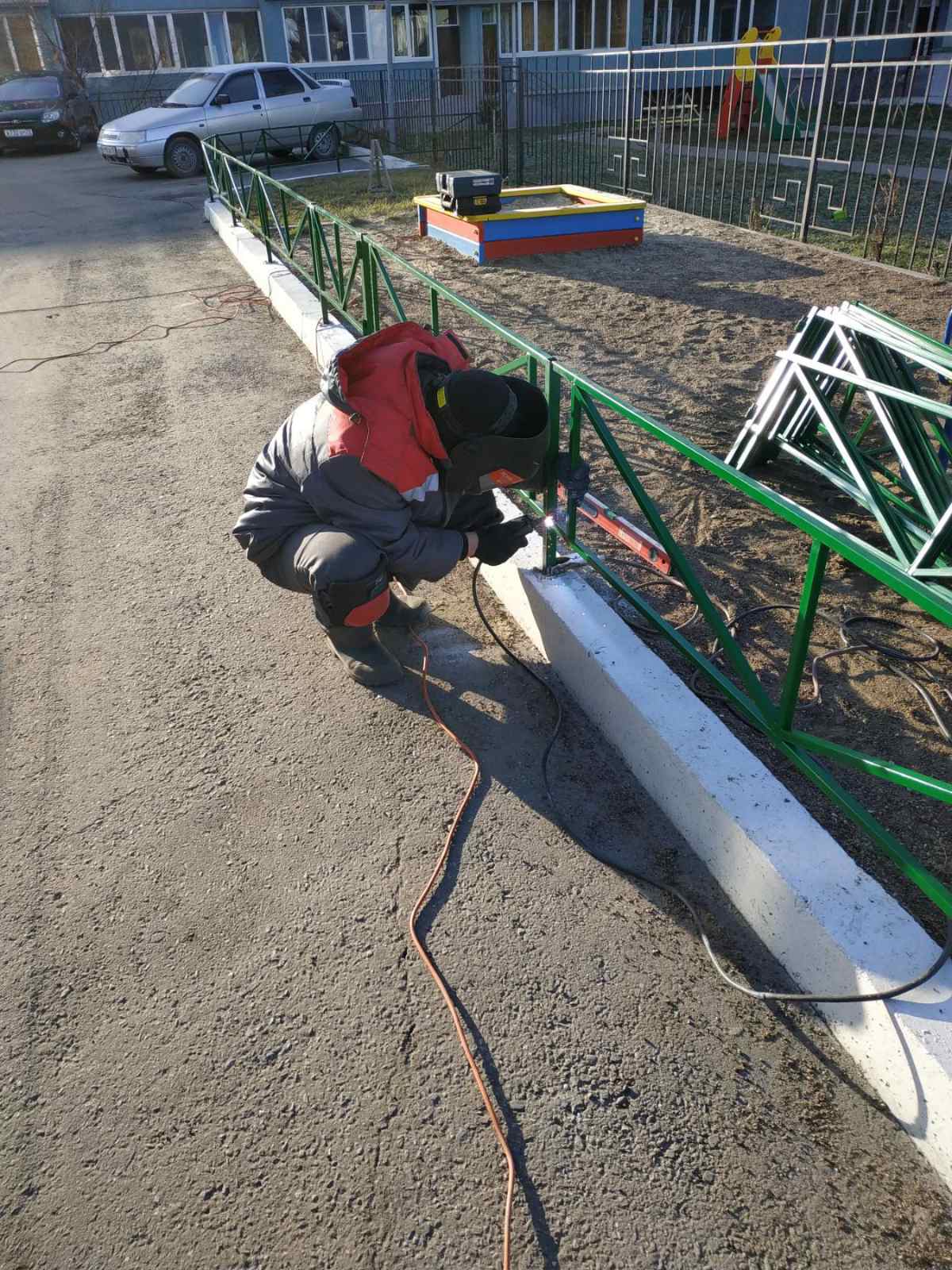 Ограждение детской площадки