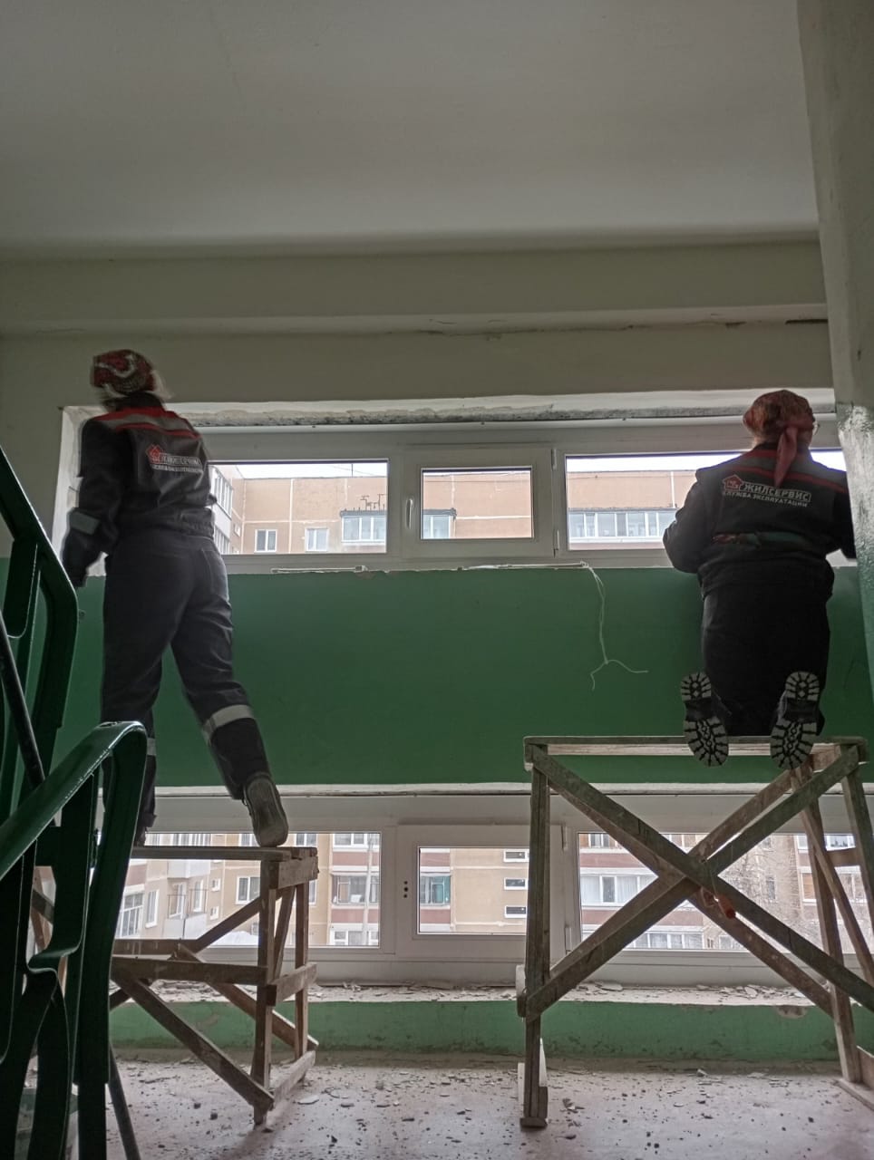 Ремонт оконных откосов