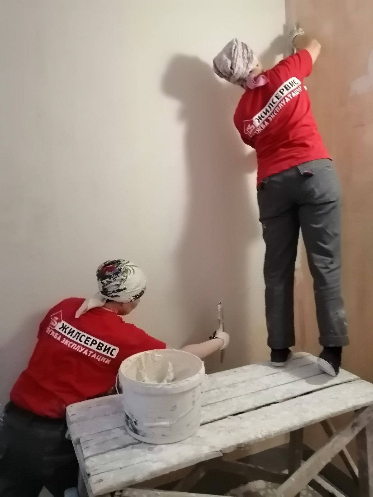 Ремонтные работы в подъездах